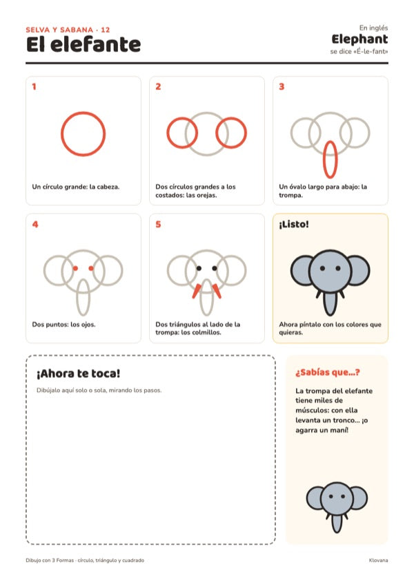La ficha del elefante