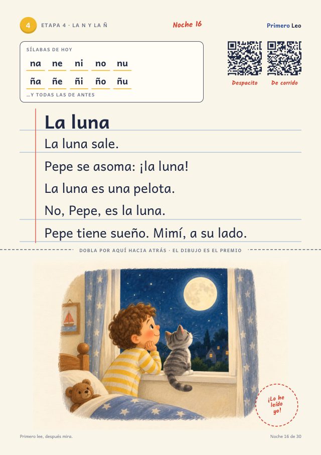 Página real: Etapa 4 · La luna